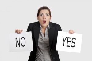 Choosing Yes or No About Starting Your Practice